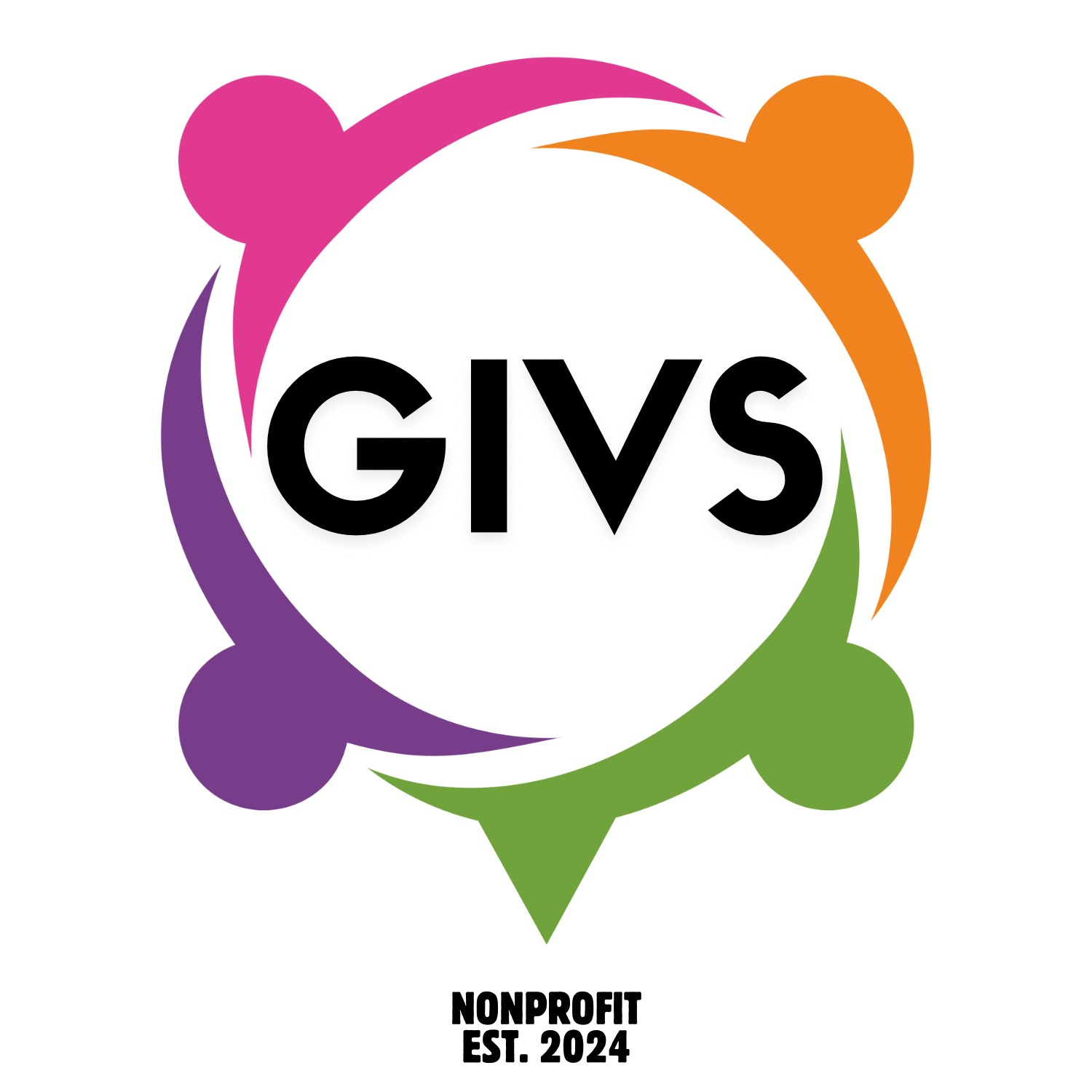 givs inc, nonprofit, givs incorporated logo, non profit logo, leavenworth non profit logo, good impressions vinyl studio, leavenworthy